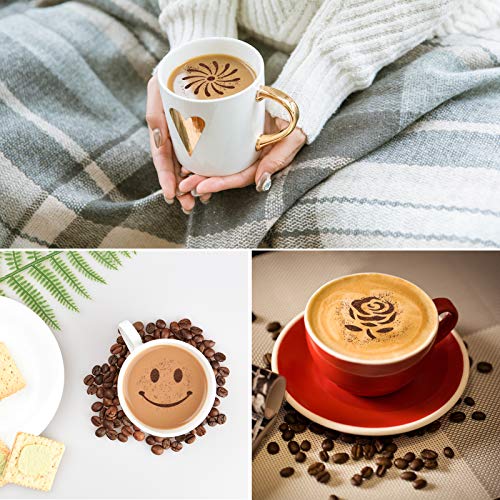 Cookie Stencils 50 Pack Christmas Autumn Fall Template Stencils For Baking Cake Coffee DIY Painting Craft Party Favors Teacher Supplies Gift