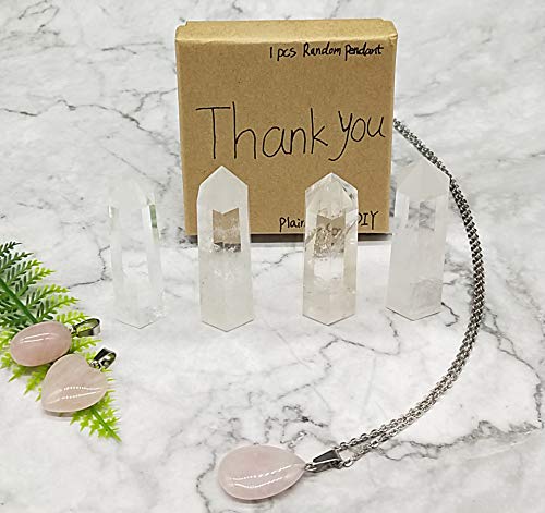 Healing Crystal Wands | 2" Clear Quartz Crystal Wand 6 Faceted Reiki Chakra Meditation Therapy 4 PCS