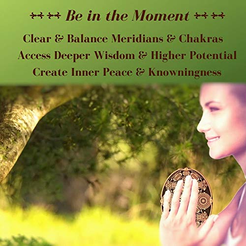 Tuning Fork for Healing Balancing Subtle Energy Clearing Meridians Chakras & Cleansing Auras, Manage Anxiety Stress Relief, Relaxation & Weight Loss Powerforms Sacred Geometry Neutral Space 6” x 4.5”