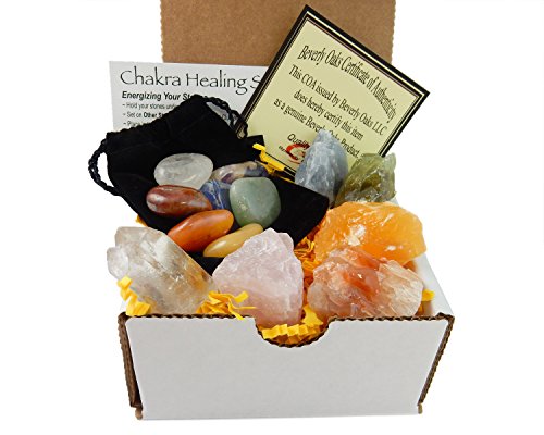 Chakra Mineral Starter Crystal Healing Kit