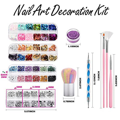 Complete Nail Design Tools Kit