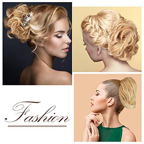 3 Pieces Synthetic Messy Bun
