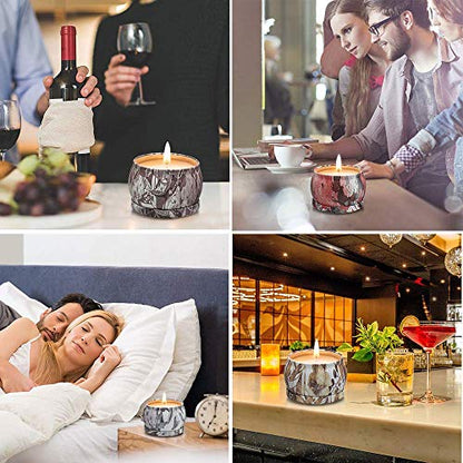 Scented Candles Set for Women, Candles for Home Scented, Soy Candle Long Lasting Aromatherapy, Candles Gifts for Women, Gifts for Mother's Day, Valentine, Birthday, Christma's Day