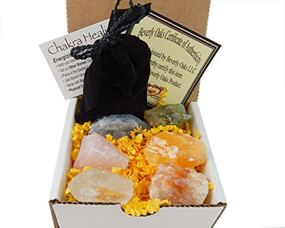 Chakra Mineral Starter Crystal Healing Kit