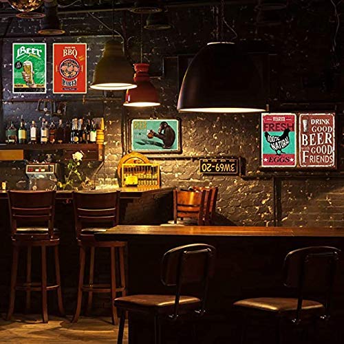 Witch's Kitchen Blessing Poster Art for Home Decor Novelty Wall Decor Poster Metal Tin Signs 8x12 Inch