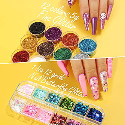 Complete Nail Design Tools Kit