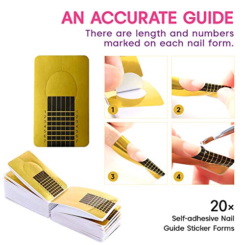 AOBBIY Acrylic Nail Kit With Everything, Professional Manicure Acrylic Nail Kit, For Professional and Home Use. Including Acrylic Nail Powder, Liquid Brush, Glitter, Clipper, Nail Art Tools Kit.