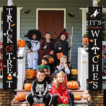 Halloween Front Door or Indoor Decorations Banners