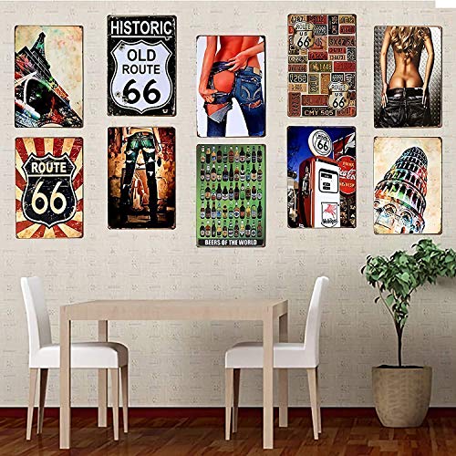 Black Cat Let Me Pour You A Tall Glass of Get Over It Wall Decor 12x8 Inch Metal Tin Sign Retro Vintage Art Home Wall Decor