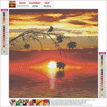 12 Pack DIY 5D Diamond Painting Kit,Diamond Painting Kits for Adults,Full Drill Diamond Art Paint by Numbers Star Moon Diamonds Gem Art Drill with Diamond Tool Sets 12" x 12"