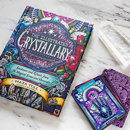 The Illustrated Crystallary: Guidance and Rituals from 36 Magical Gems & Minerals (Wild Wisdom)
