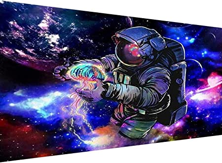 5D Lake Diamond Painting , Diamond Painting Moon Kits for Adults，DIY Full Drill Crystal Rhinestone Arts and Crafts, Gem Art Paints with Diamond Home Wall Decor 27.5 X 15.7inch