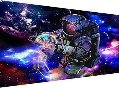 5D Lake Diamond Painting , Diamond Painting Moon Kits for Adults，DIY Full Drill Crystal Rhinestone Arts and Crafts, Gem Art Paints with Diamond Home Wall Decor 27.5 X 15.7inch