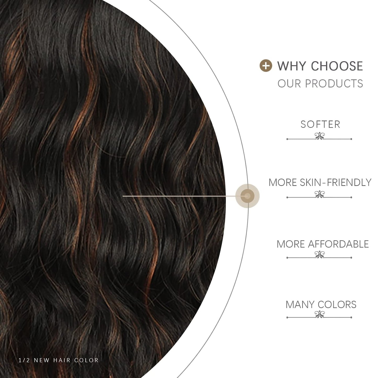 Middle Part Synthetic Shoulder Length 14 Inch Colorful Heat Resistant Fiber Wig