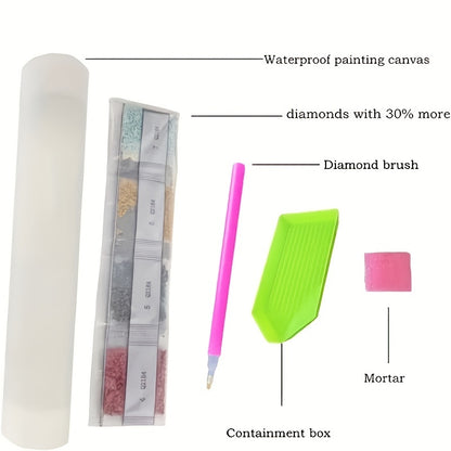 Dragon Baby Artificial Diamond Painting Tools For Adults And Kids 5D DIY Diamond Art Tools For Beginners With Round Full Diamond Gems Painting Art Decor Gifts For Wall