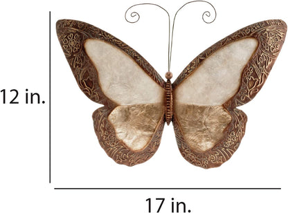 Dragonfly Wall Decor Peacock 14 Inches Length x 1 Inch Width x 12 Inches Height