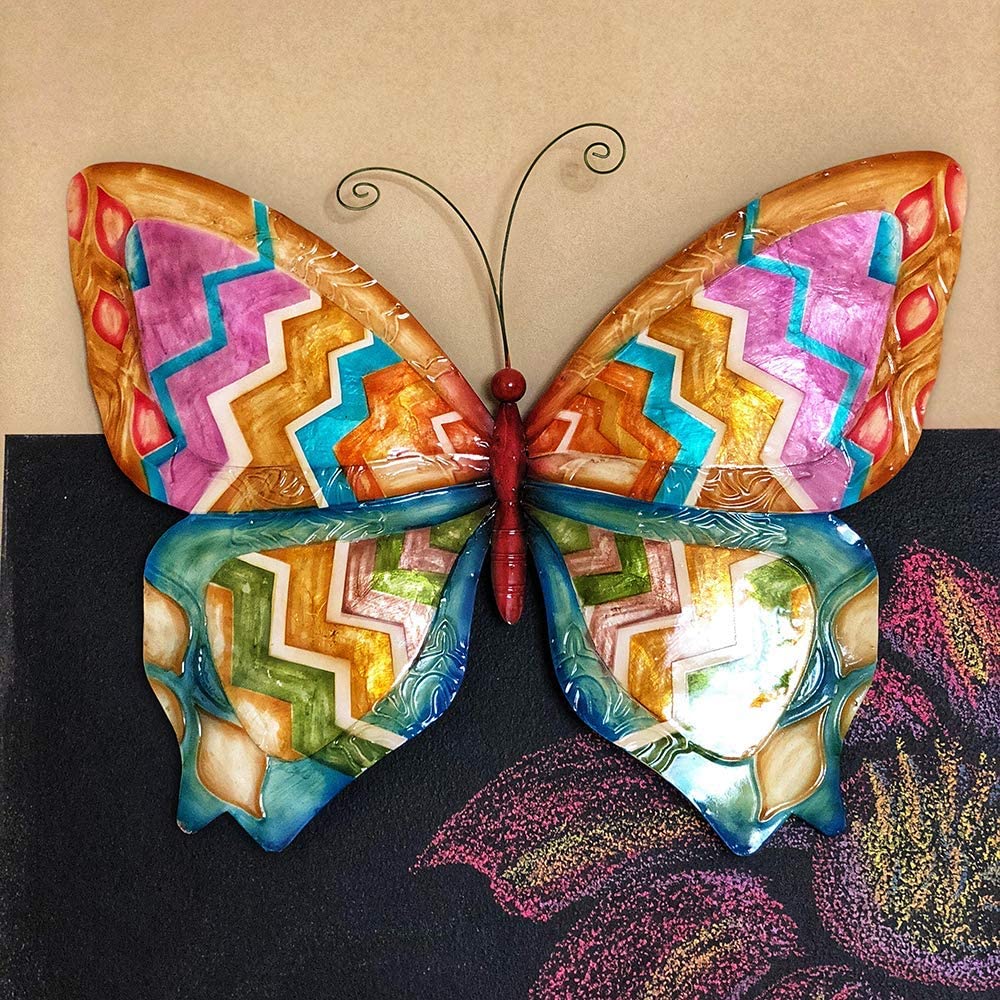 Dragonfly Wall Decor Peacock 14 Inches Length x 1 Inch Width x 12 Inches Height