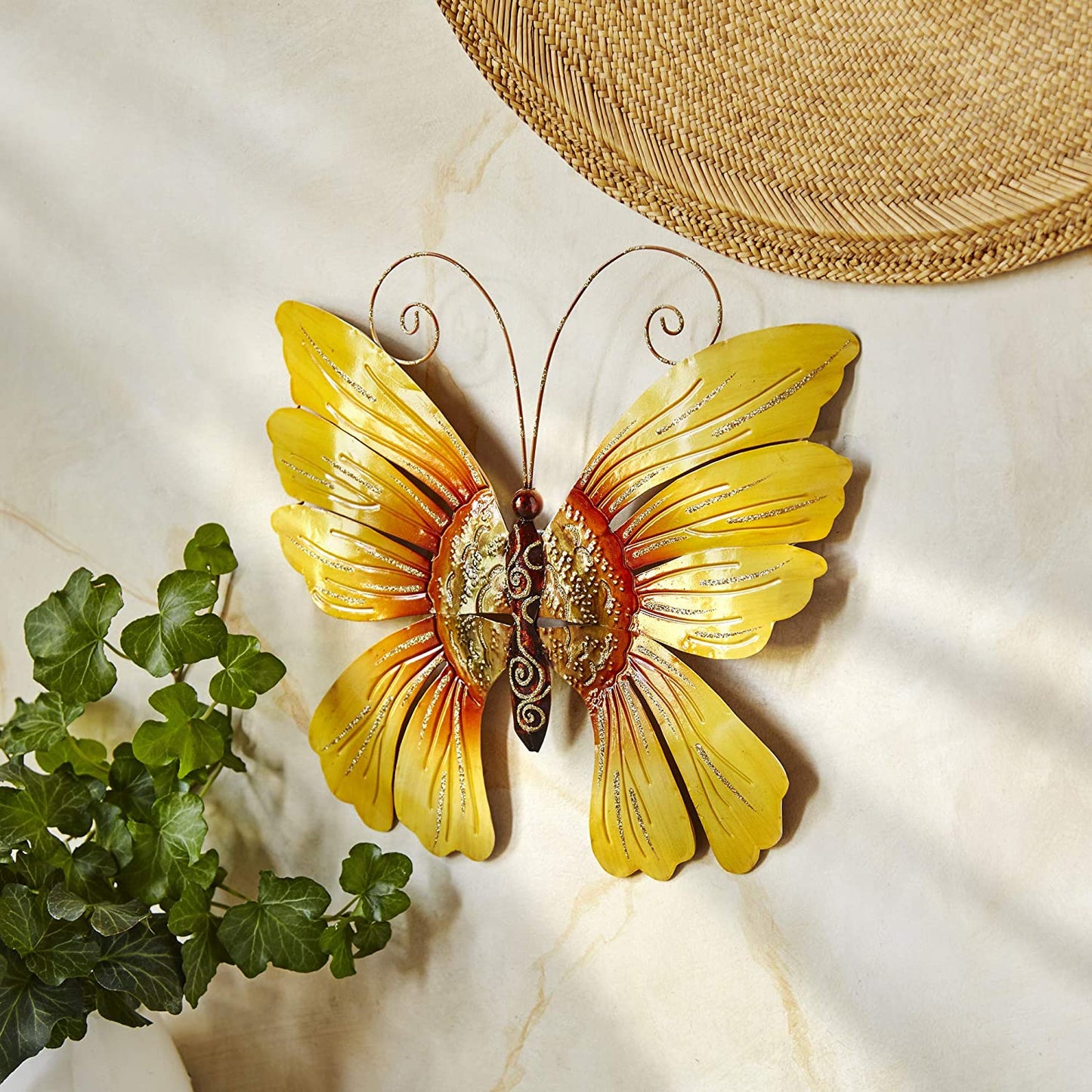 Dragonfly Wall Decor Peacock 14 Inches Length x 1 Inch Width x 12 Inches Height