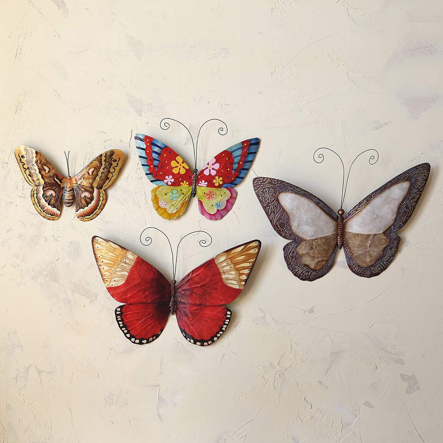 Dragonfly Wall Decor Peacock 14 Inches Length x 1 Inch Width x 12 Inches Height