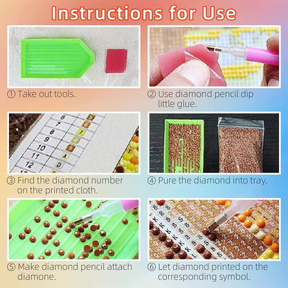 Cskunxia 12 Zodiac Diamond Painting Kits for Adults Diamond Dots Round Full Drill Diamond Art Painting for Crystal Home Wall Decor Gift (12 x 12 Inch)