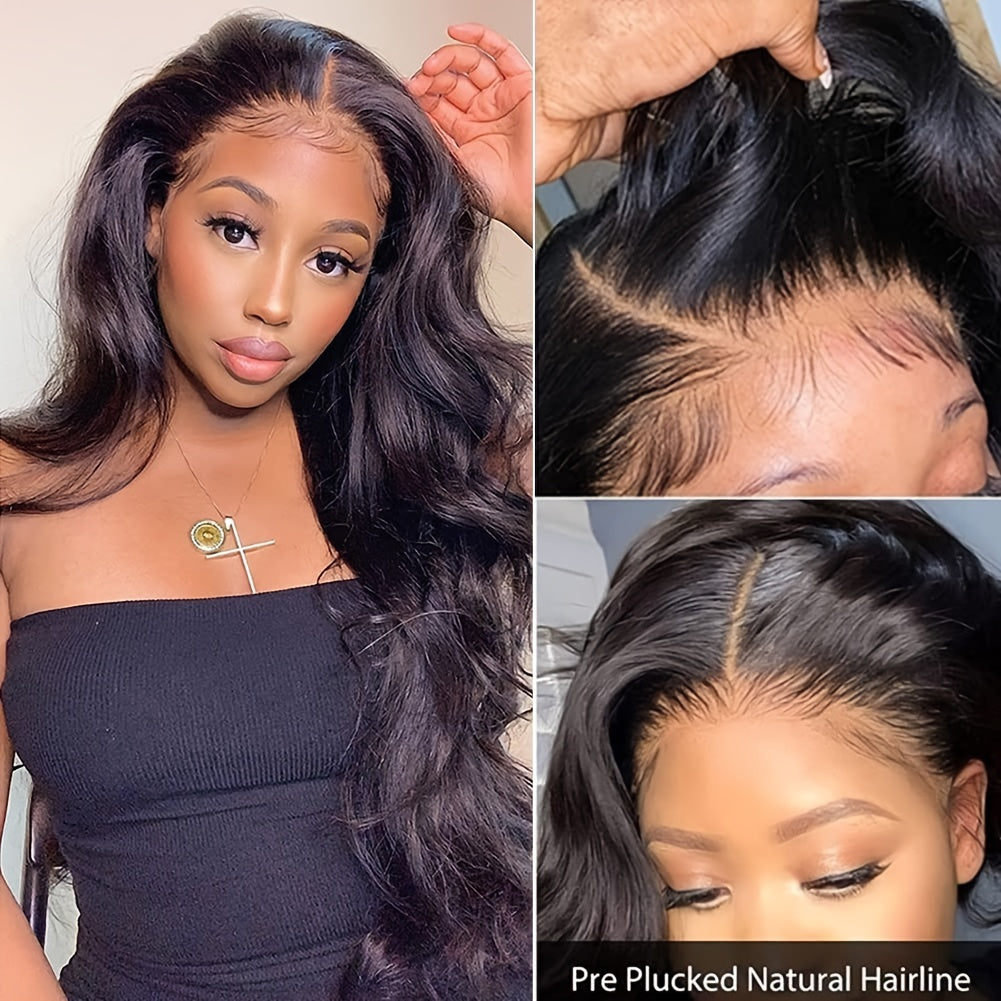 150% Density 13x4 Lace Front Human Hair Wigs Body Wave Lace Front Wig For Women Brazilian Remy Human Hair Wig