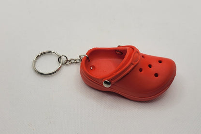 Croc Keychains Baby Croc Keychain Shoe Charms Keychain Pendant Shoe Decor DIY Crafting Cute Charms Little Shoes For Backpacks Gifts for Kids Women and Girls