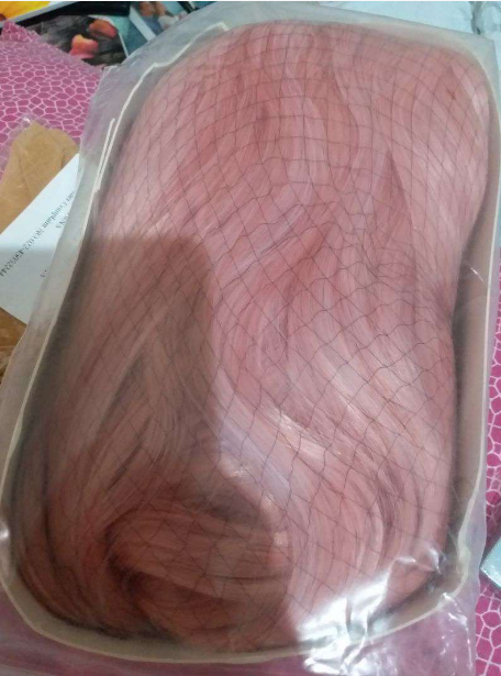 Fluffy Curly Wavy Human Hair Feel Full 26 Inch Wig