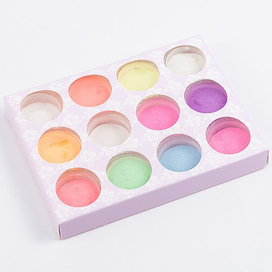 Glow In Dark Nail Pigment Powder Luminous Nail Art Decorations