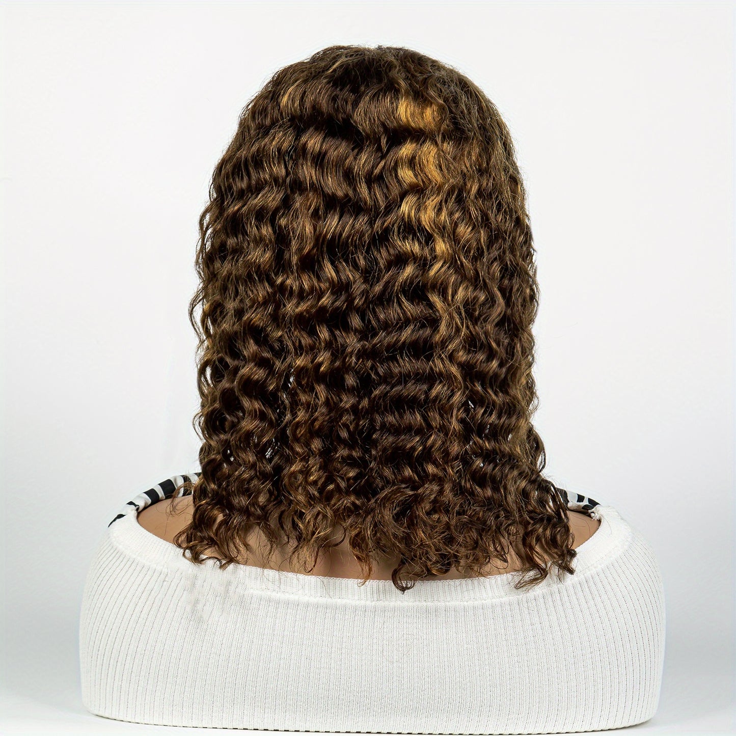 Gorgeous 180% Density 13x4 Lace Front Human Hair Wig - Transform Your Look with Honey Blonde Ombre Curls!