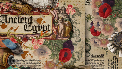 Book of Shadows No 3 Printable pages of Signs Symbols Ancient Egypt Magical Spiritual Symbolism Printable BOS Sheets Wiccan DIY