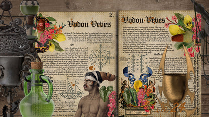 Book of Shadows No 7  Printable pages of Signs Symbols Voodoo Spiritual Symbolism Printable Voudoun BOS Wiccan Witchcraft Ancient