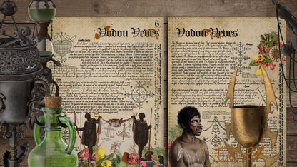 Book of Shadows No 7  Printable pages of Signs Symbols Voodoo Spiritual Symbolism Printable Voudoun BOS Wiccan Witchcraft Ancient