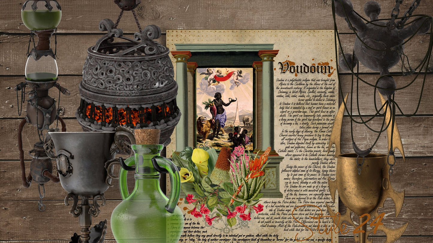 Book of Shadows No 7  Printable pages of Signs Symbols Voodoo Spiritual Symbolism Printable Voudoun BOS Wiccan Witchcraft Ancient