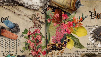 Book of Shadows No 7  Printable pages of Signs Symbols Voodoo Spiritual Symbolism Printable Voudoun BOS Wiccan Witchcraft Ancient