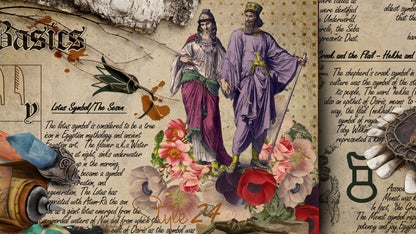 Book of Shadows No 3 Printable pages of Signs Symbols Ancient Egypt Magical Spiritual Symbolism Printable BOS Sheets Wiccan DIY