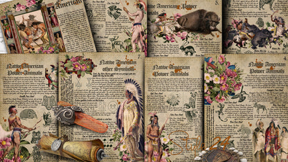 Book of Shadows No 10 Printable pages of Signs Symbols Native American  Spiritual Symbolism  Printable  BOS  Wiccan Witchcraft Ancient