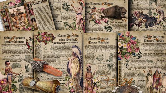 Book of Shadows No 10 Printable pages of Signs Symbols Native American  Spiritual Symbolism  Printable  BOS  Wiccan Witchcraft Ancient