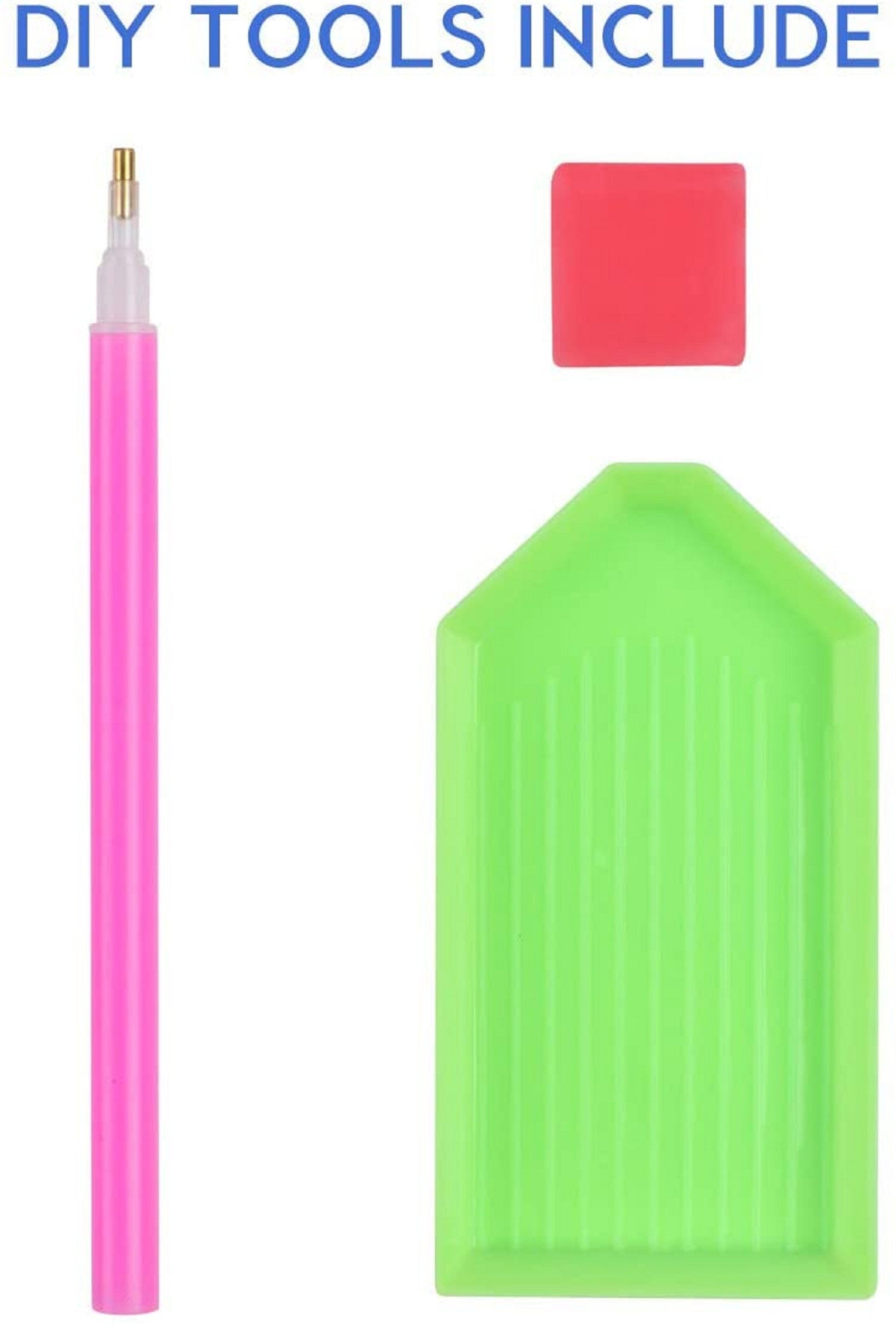 Skull Twig Moon DIY 5D Diamond Painting by Number Kit Canvas 12"X12"