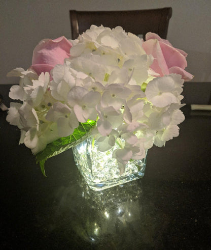 7ft (20 LED) String Lights | Silvery Copper Wire | CR2032 Batteries Required and Included | DIY Lighting | 6 Color Choices