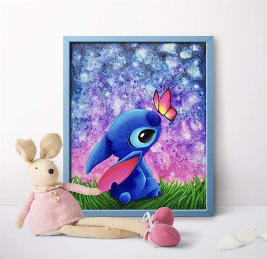 DIY Printable Stitch with Butterfly Read Full Listing Before Purchase Instant Digital File Download