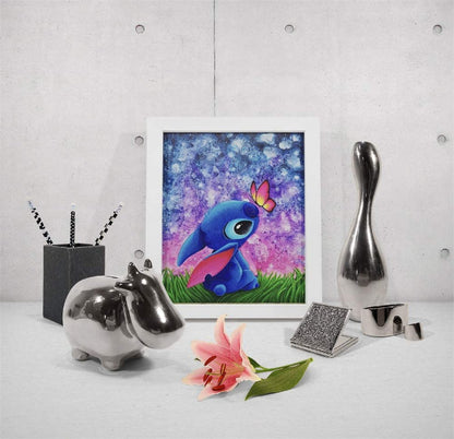 DIY Printable Stitch with Butterfly Read Full Listing Before Purchase Instant Digital File Download