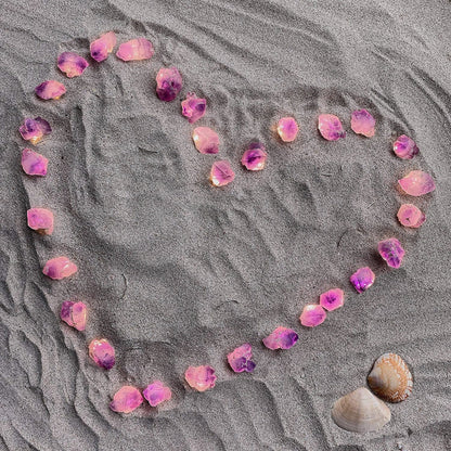 Amethyst Natural Crystal LED String Lights 10FT 30LEDs for Summer, Valentine's Day, Wedding, Birthday Party, Bedroom. Christmas Decoration