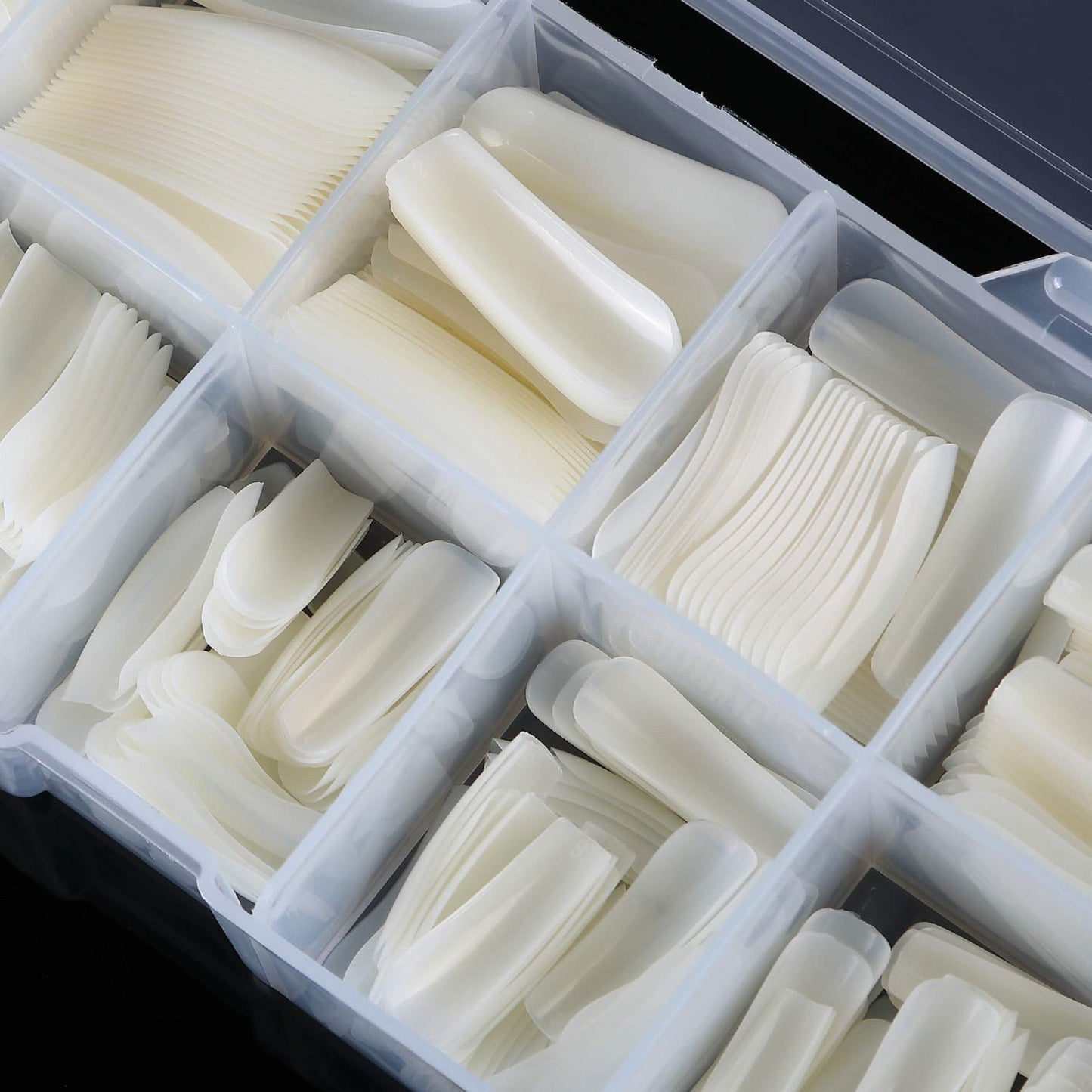 Butterfly Nail Art Supply |Nail Art Supplies |Manicure Nail Art |Coffin Fake Nails |Ballerina Acrylic False Nail Tips |Box of 500 Each