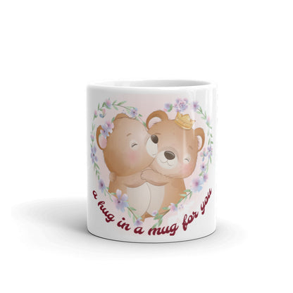 Sending a Hug in a Mug | Get Well Gift | Sympathy Gift | Social Distancing Hug Mug | Best Friends Coffee Mug
