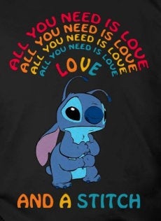 DIY Printable Love and Stitch Read Full Listing Before Purchase Instant Digital File Download