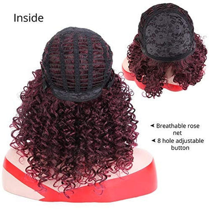 Kinky Curly Full Synthetic Heat Resistant Wig Choice of 3 Colors or Pick Up ALL THREE and SAVE!