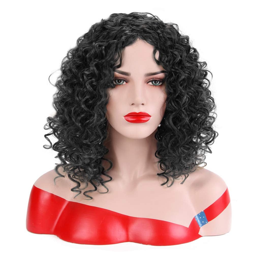 Kinky Curly Full Synthetic Heat Resistant Wig Choice of 3 Colors or Pick Up ALL THREE and SAVE!