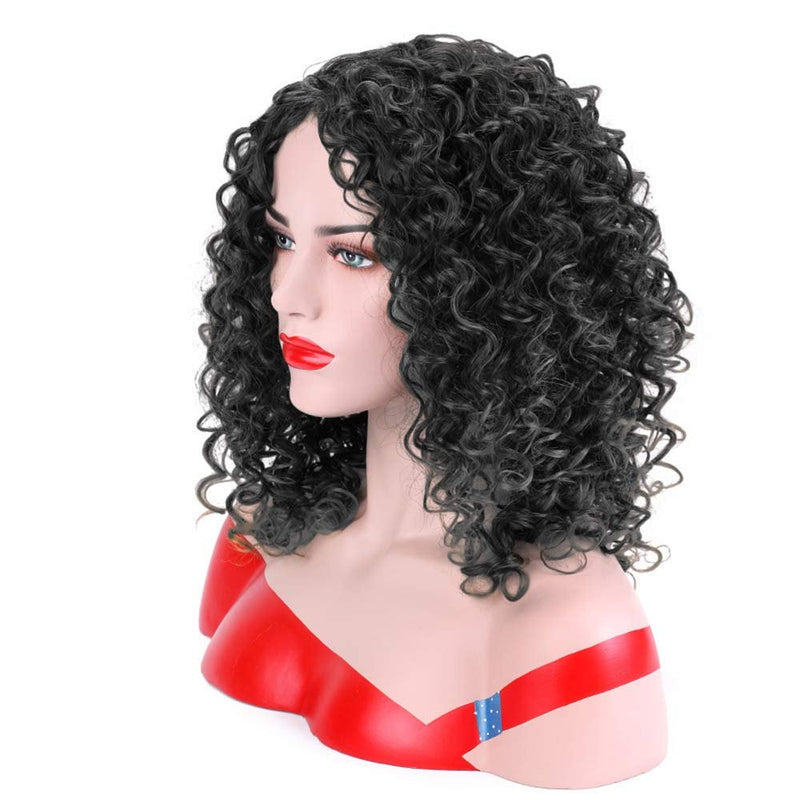 Kinky Curly Full Synthetic Heat Resistant Wig Choice of 3 Colors or Pick Up ALL THREE and SAVE!