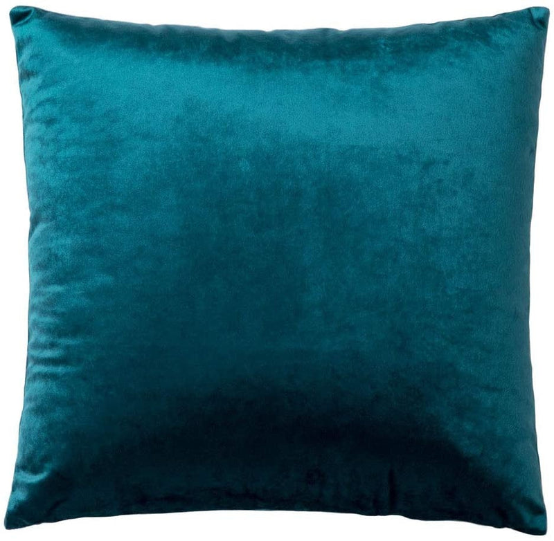 Velvet Elegant Square  Modern Fashion Style Pillow Cases for Home Décor Throw Pillow Covers 18x18", Choice of Colors Comes In Sets of 2
