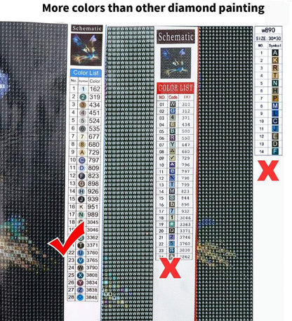 Black cat | 5d diamond diy art full drill embroidery painting kit | home wall art décor | 11.8" x 11.8" | the perfect relaxation gift idea